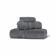 Комплект полотенец, Hamam, Pera, 30x40, 50x100, 70x140, Темно-серый (Dark Grey), 3 шт.