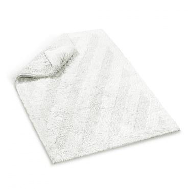 Коврик для ванной, L'appartement, Diagonal, 60X100, Белый (White), 1 шт.