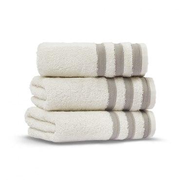 Махровое полотенце для лица, L'appartement, Newport, 30x50, Слоновая кость/дымчатый (Ivory / Warm grey), 1 шт.