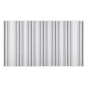 Полотенце пляжное, L'appartement, Otto, 100x180, Белый/синий (White/Navy), 1 шт.