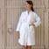 Вафельный халат кимоно, Luxberry, Kimono New, XL, Женский, Белый (White), 1 шт.