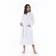 Отельный халат, Hamam Suite, Stripe, S/M, Белый (White), 1 шт.