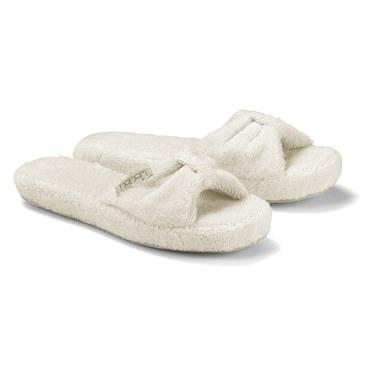 Женские тапочки, Hamam, Pera, Открытые, 36-37, Женский, Слоновая кость, 1 шт.