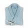 Вафельный халат, Hamam, Tosya, L/XL, Женский, Голубой/слоновая кость, 1 шт.