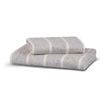 Полотенце, Hamam, Estiva, 76x142, Серый (Ivory/Gray), 1 шт.