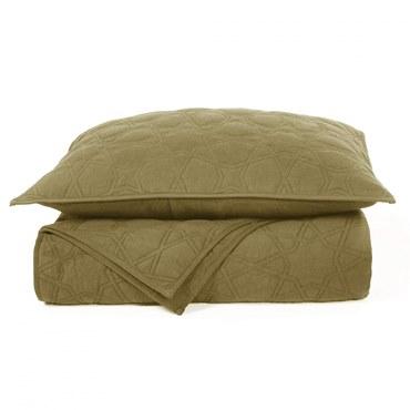 Покрывало с наволочками, L'appartement, Shape, 240x260, Льняной (Flax), 1 шт.