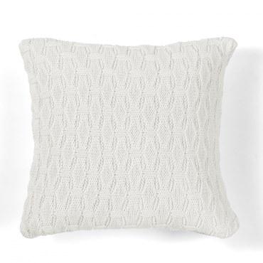 Декоративная подушка, L'appartement, 40x40, Слоновая кость, 1 шт.