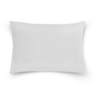 Наволочка, Hamam, Selanik, 50x70, Белый (White), 2 шт.