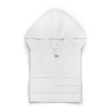 Халат с капюшоном, Hamam Suite, Spa, S/M, Белый (White), 1 шт.