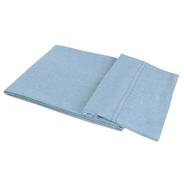 Простыня декоративная, Hamam, Estiva, Прямая, 270x310, Голубой (Blue), 1 шт.