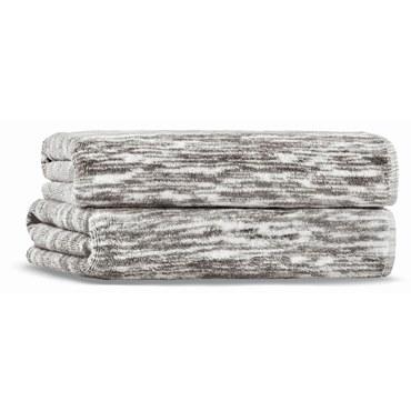 Хлопковое полотенце, Hamam, Marble, 30x40, Белый/Серый, 1 шт.