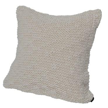 Декоративная подушка, L'appartement, 40x40, Слоновая кость, 1 шт.