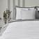 Комплект постельного евро, Claire&Caroll, 200x220, Белый/Серый, 400 ТС, Комплект