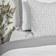 Комплект постельного евро, Claire&Caroll, 200x220, Белый/Серый, 400 ТС, Комплект