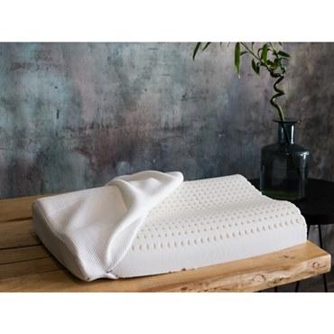 Подушка из натурального латекса, German Grass, Naturlatex, Упругий, 67х42х12, Белый, 1 шт.