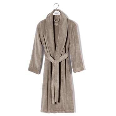 Махровый халат, Hamam, Soft Touch, S, Унисекс, Дымчатый, 1 шт.