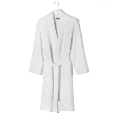 Вафельный халат из бамбука, Hamam, Calamus, S/M, Унисекс, Белый (White), 1 шт. Вафельный халат из бамбука, Hamam, Calamus, S/M, Унисекс, Белый (White), 1 шт.