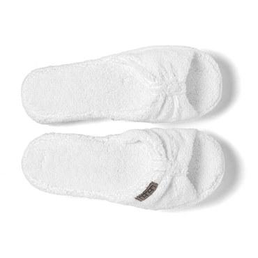 Женские тапочки, Hamam, Pera, Открытые, 40-41, Женский, Белый (White), 1 шт. Женские тапочки, Hamam, Pera, Открытые, 40-41, Женский, Белый (White), 1 шт.