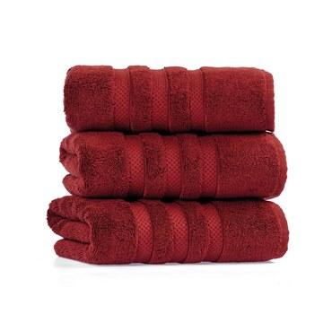 Махровое полотенце аэрохлопок, L'appartement, Kinsey, 30x50, Красный, 1 шт.
