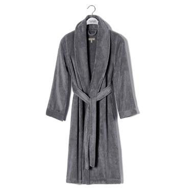 Махровый халат, Hamam, Soft Touch, M, Унисекс, Темно-серый, 1 шт. Махровый халат, Hamam, Soft Touch, M, Унисекс, Темно-серый, 1 шт.